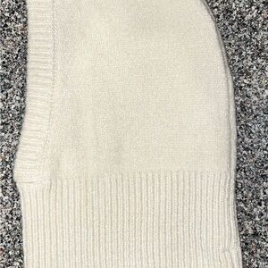 Steve Madden Cream Knit Hat